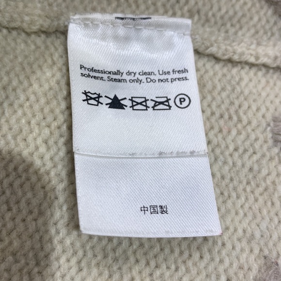 Like NEW VTG 90’ Eddie Bauer Lambswool Knit Embroidered Turtleneck - Picture 8 of 10